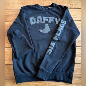 Warner Bros. Daffy Duck Black Crewneck Sweater
